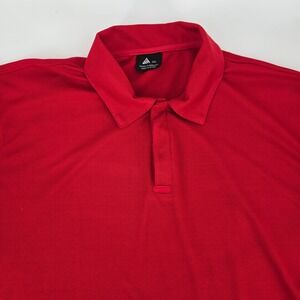 Speed Your Run Polo Shirt 2XL Red Performance Knit Moisture Wicking EUC